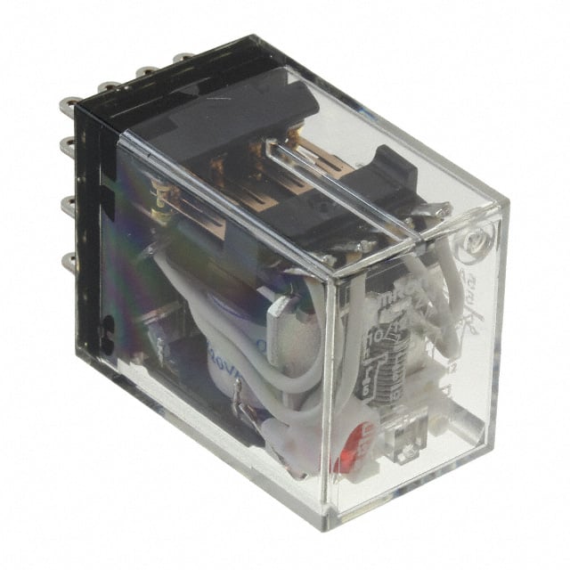 【MYQ4ZN AC110/120】RELAY GEN PURPOSE 4PDT 1A 120V